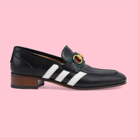 adidas e gucci scarpe|Gucci Adidas loafer.